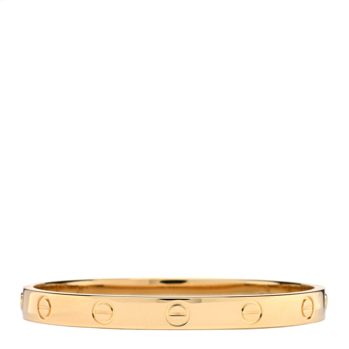 18K Yellow Gold LOVE Bracelet 16