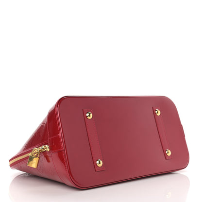 Louis Vuitton Vernis Alma MM Pomme D'Amour 4 of 10
