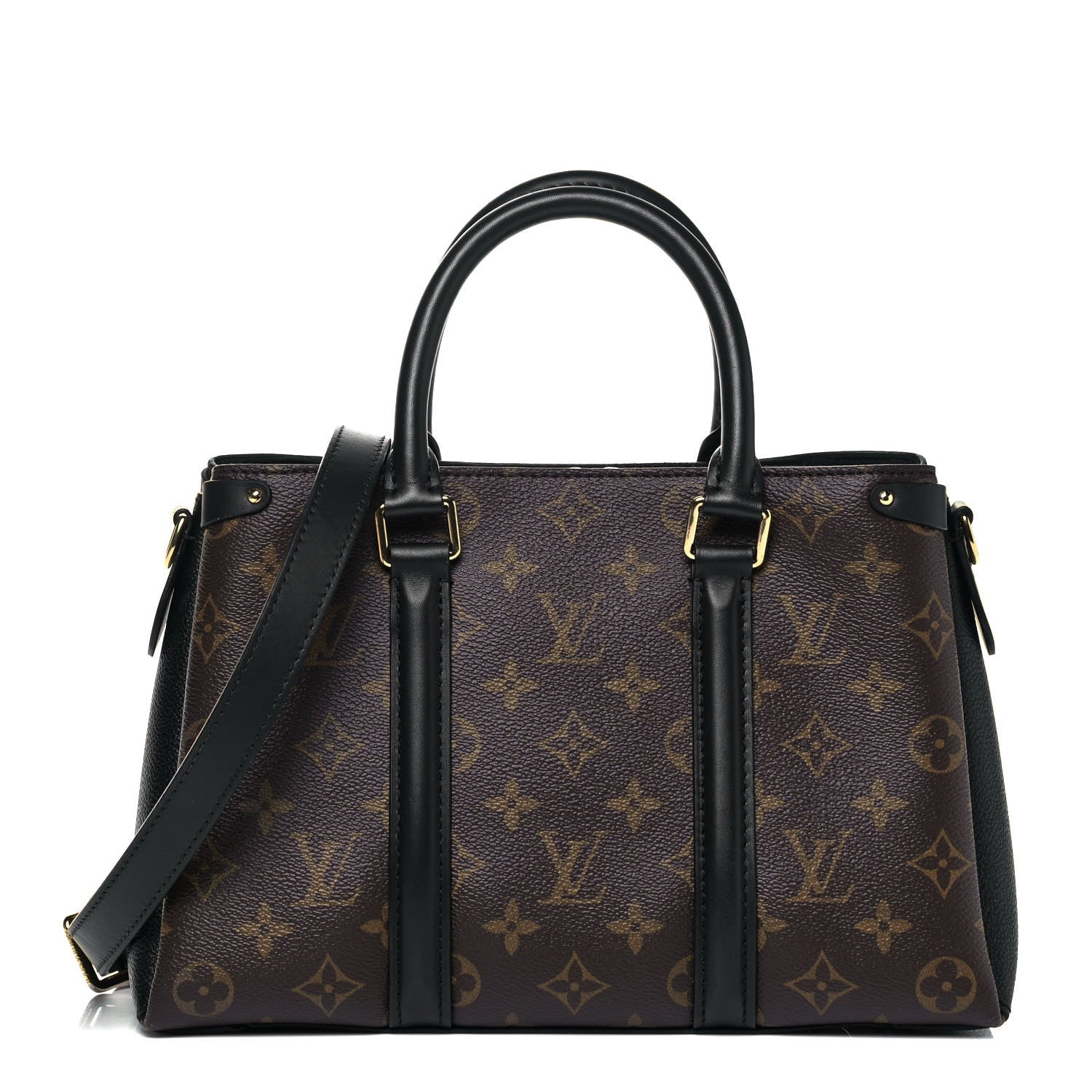 Louis Vuitton Monogram Soufflot BB Black 1 of 14