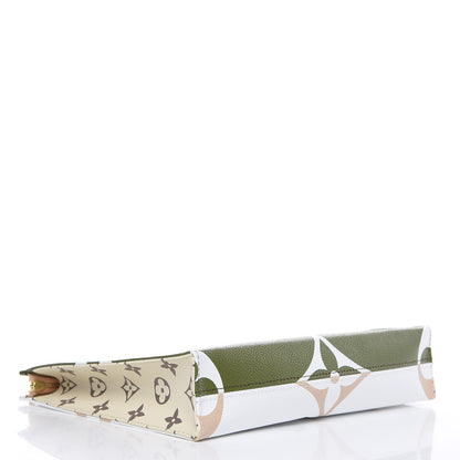 Louis Vuitton Monogram Giant Toiletry Pouch 26 Kaki 4 of 9