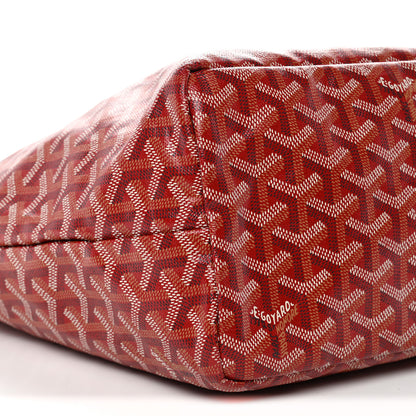 Goyard Goyardine Saint Louis PM Red 10 of 11