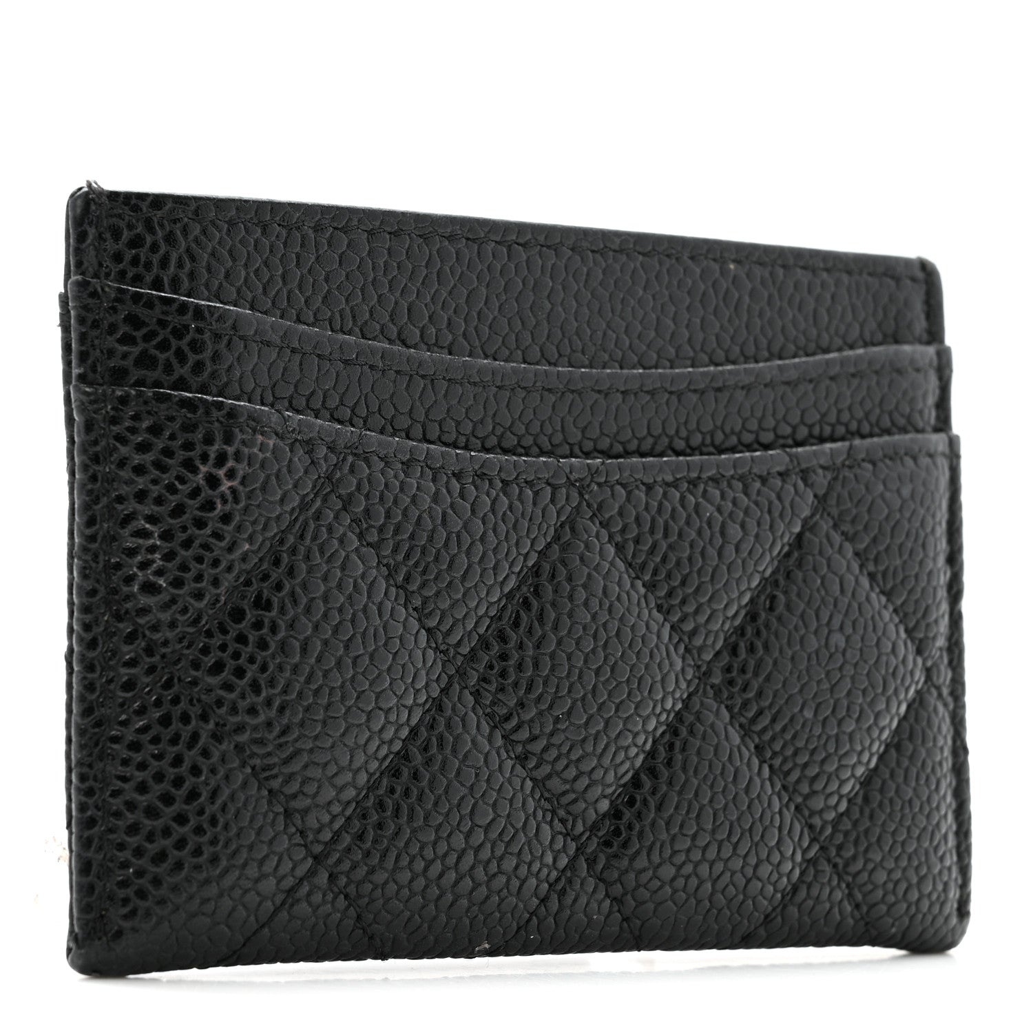 Chanel Caviar Quilted Card Holder Black 3 of 10