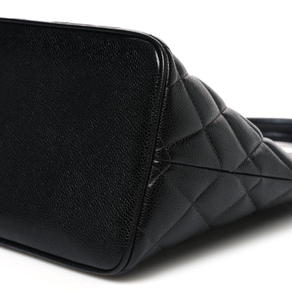 Chanel Caviar Quilted Medallion Tote Black 9 of 9