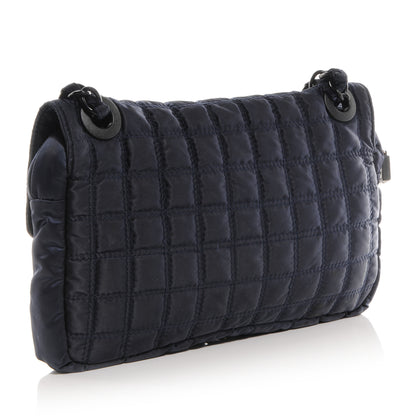 Chanel Nylon Quilted Sport Flap Bag Navy 3 of 9