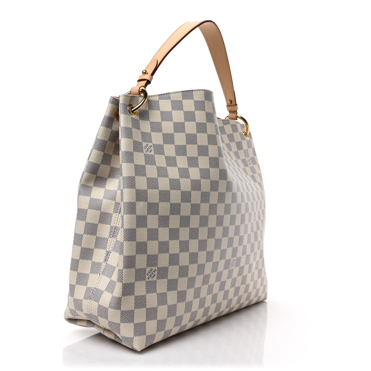 Damier Azur Graceful MM Rose Ballerine