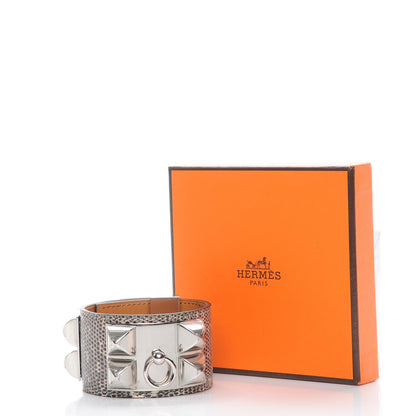 Hermes Lizard Collier De Chien CDC Bracelet S Ombre 9 of 9
