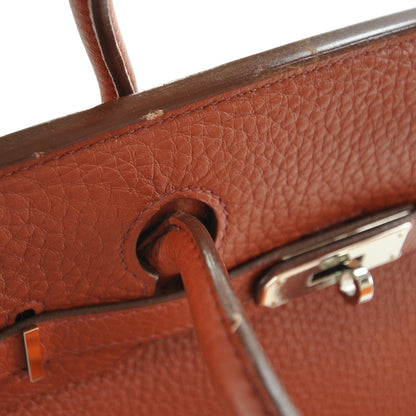 Hermes Taurillon Clemence Birkin 30 Red 10 of 10