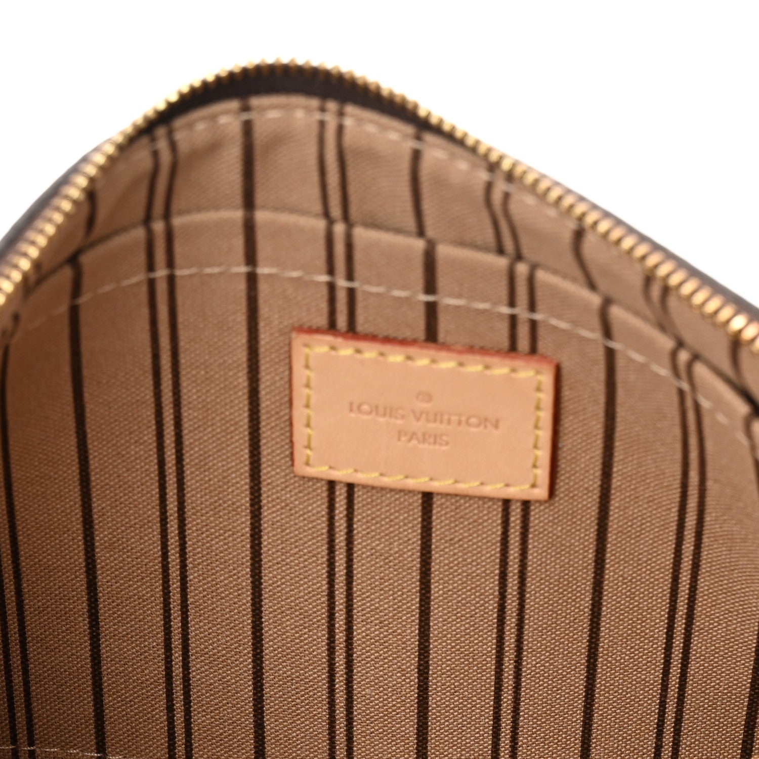Louis Vuitton Monogram Neverfull MM GM Pochette 5 of 10