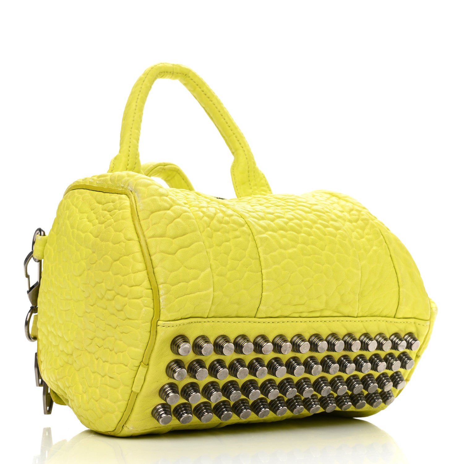 Alexander Wang Pebbled Lambskin Rockie Acid Nickel Hardware 3 of 11