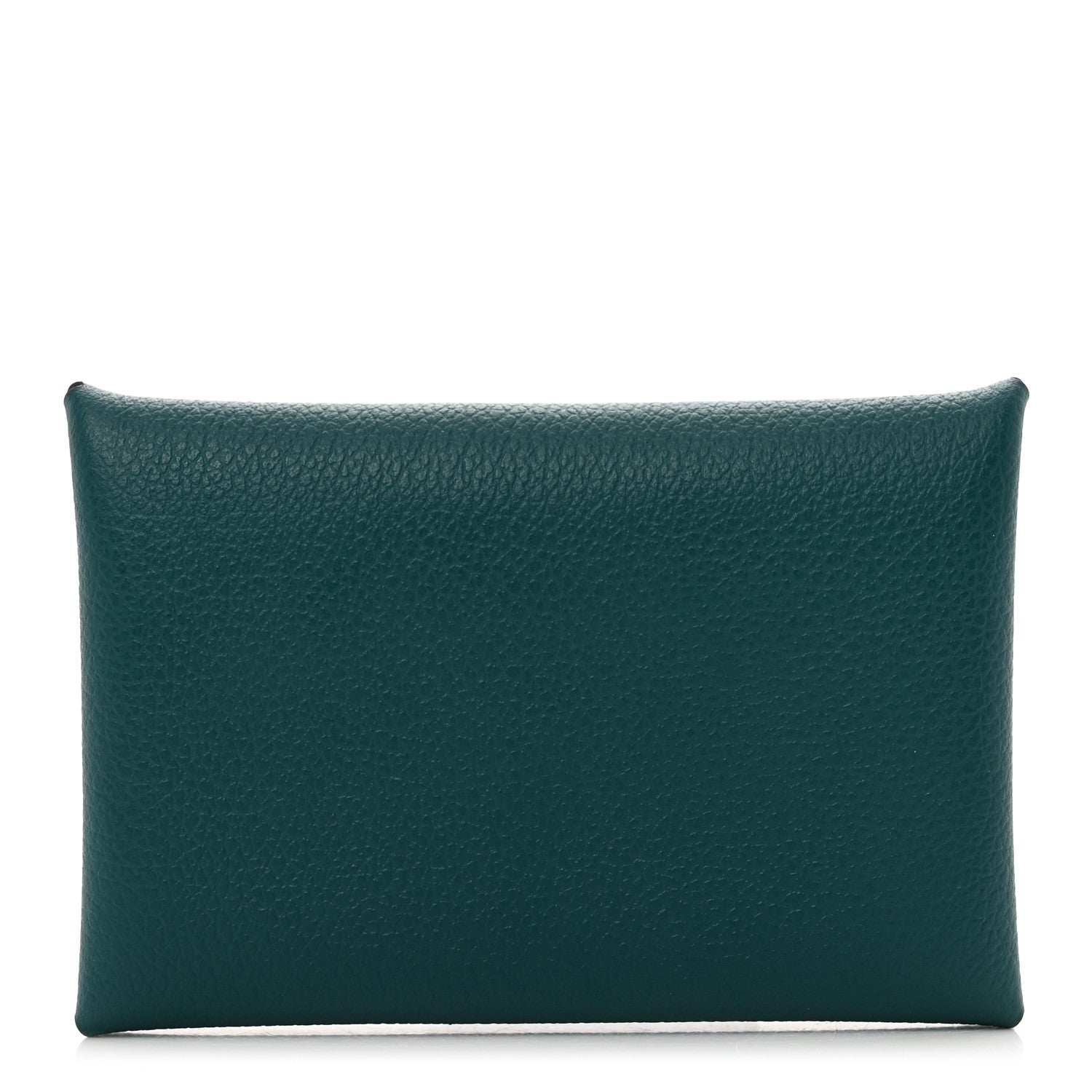 Hermes Evercolor Calvi Card Case Vert Bosphore 1 of 7