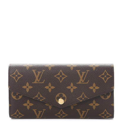 Louis Vuitton Monogram Sarah Wallet NM 1 of 8