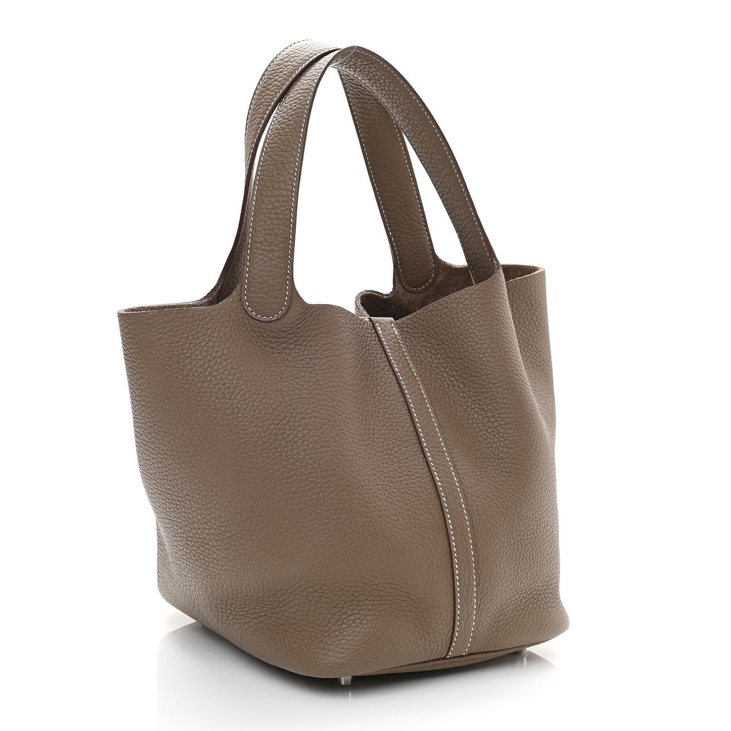 Taurillon Clemence Picotin Lock 22 MM Etoupe