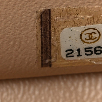 Chanel Caviar Quilted Jumbo Double Flap Beige Clair 10 of 11