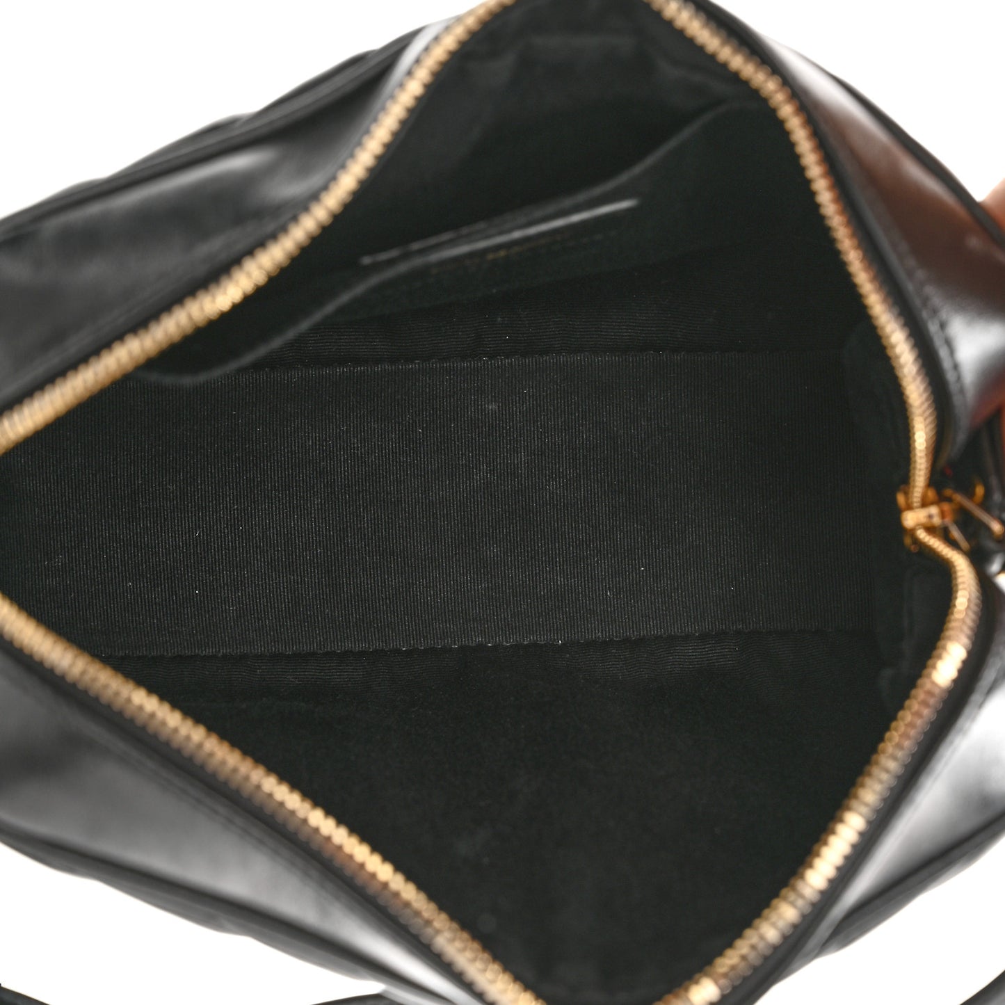 Calfskin Matelasse Monogram Lou Camera Bag Black