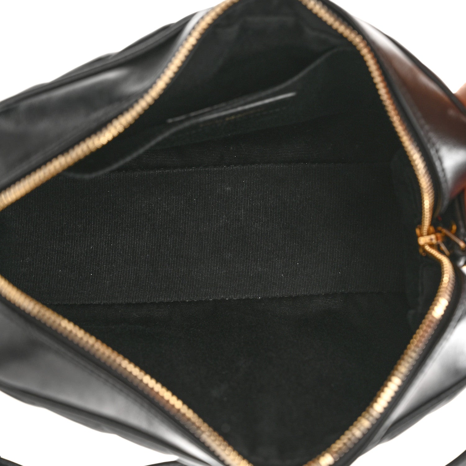Saint Laurent Calfskin Matelasse Monogram Lou Camera Bag Black 5 of 13