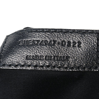 Saint Laurent Calfskin Y Quilted Monogram Monochrome Large Loulou Chain Satchel Black 8 of 11