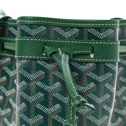 Goyard Goyardine Petit Flot Bucket Bag PM Green 7 of 9