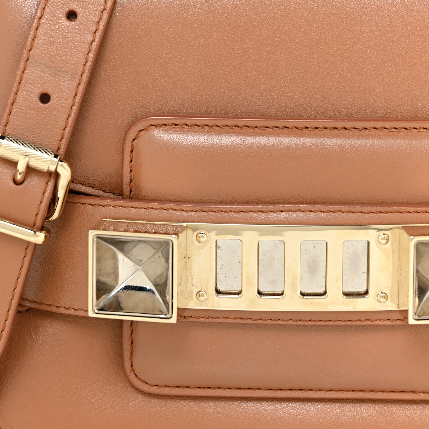 Proenza Schouler Calfskin PS11 Tiny Shoulder Bag Biscotti 7 of 21