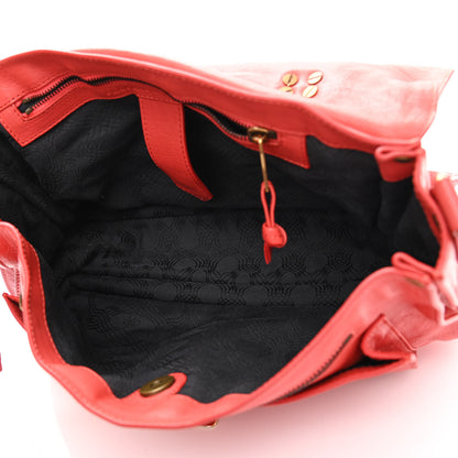 Proenza Schouler Lambskin Medium PS1 Satchel Deep Coral 5 of 12