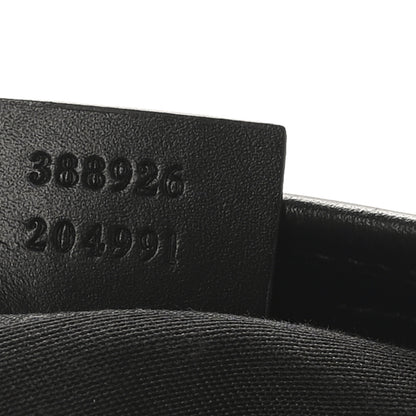 Gucci GG Monogram Web Flat Messenger Bag Black 7 of 10