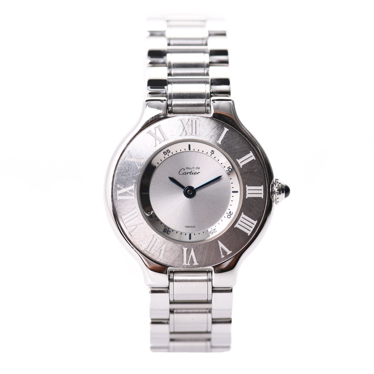 Stainless Steel 28mm Must De 21 Quartz Watch