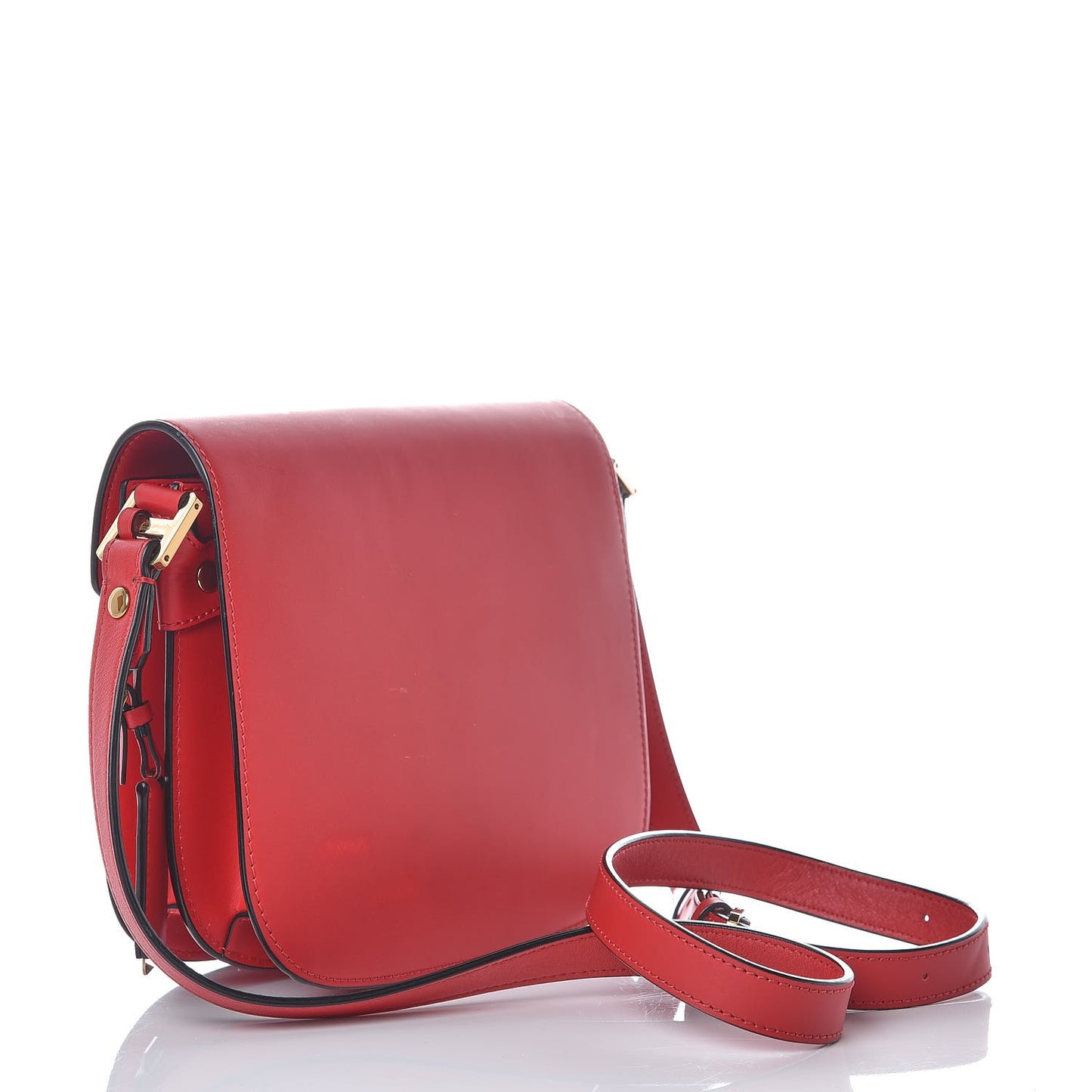 Calfskin Patricia Crossbody Bag Red