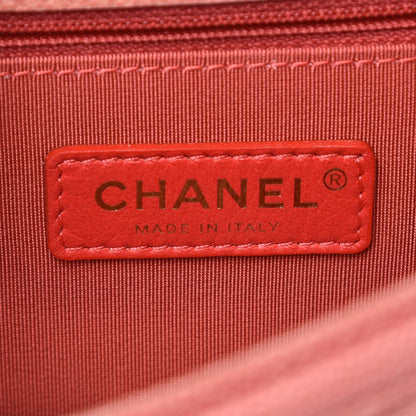 Chanel Caviar Quilted Small Sunset On The Sea Flap Coral 6 of 8