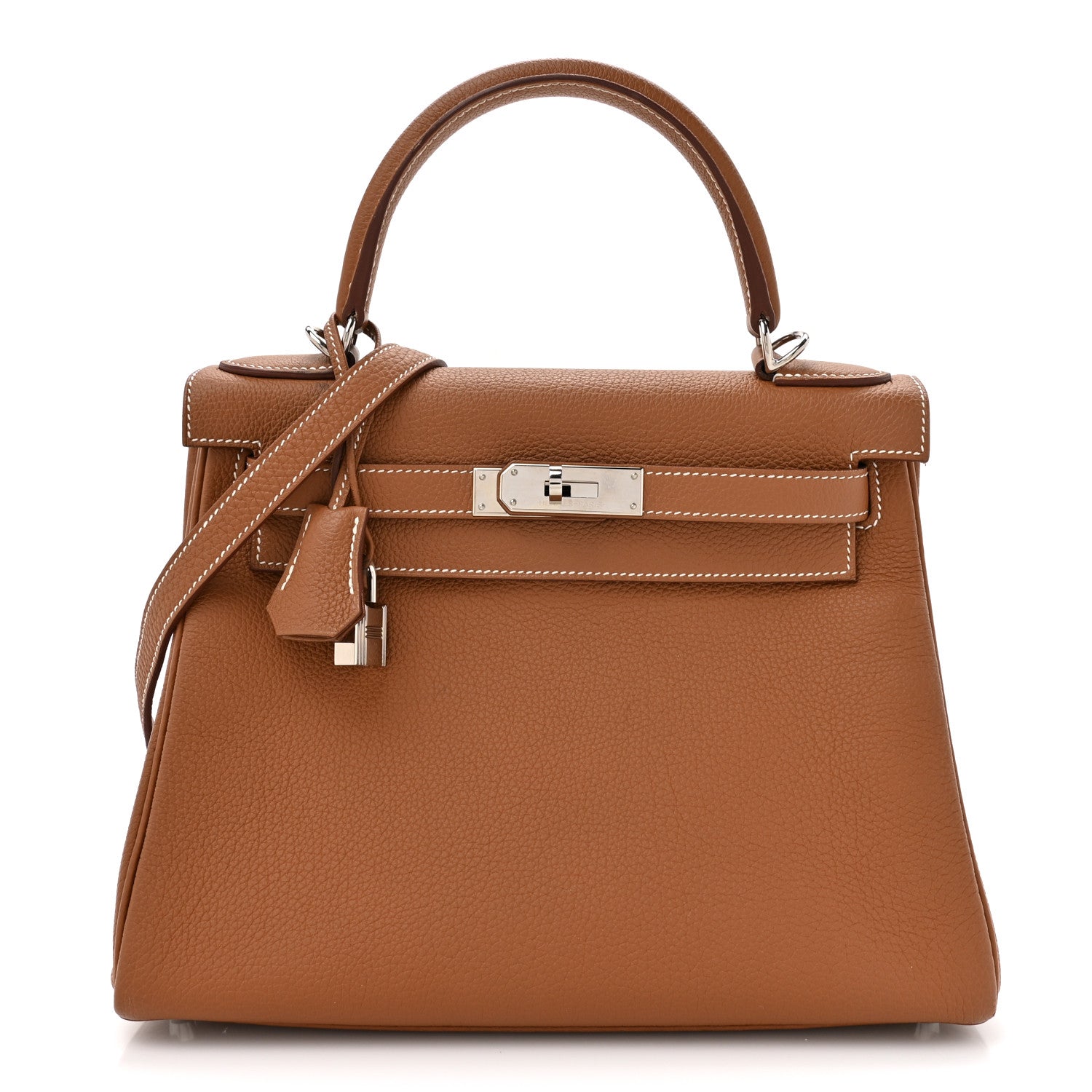 Hermes Togo Kelly Retourne 28 Gold 1 of 14