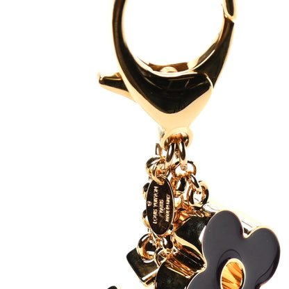 Louis Vuitton Fleur De Monogram Bag Charm Dore 5 of 7