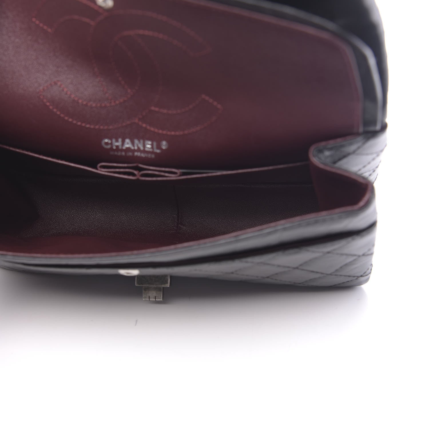 Chanel Aged Calfskin Quilted 2.55 Reissue 226 Flap Black 5 of 11