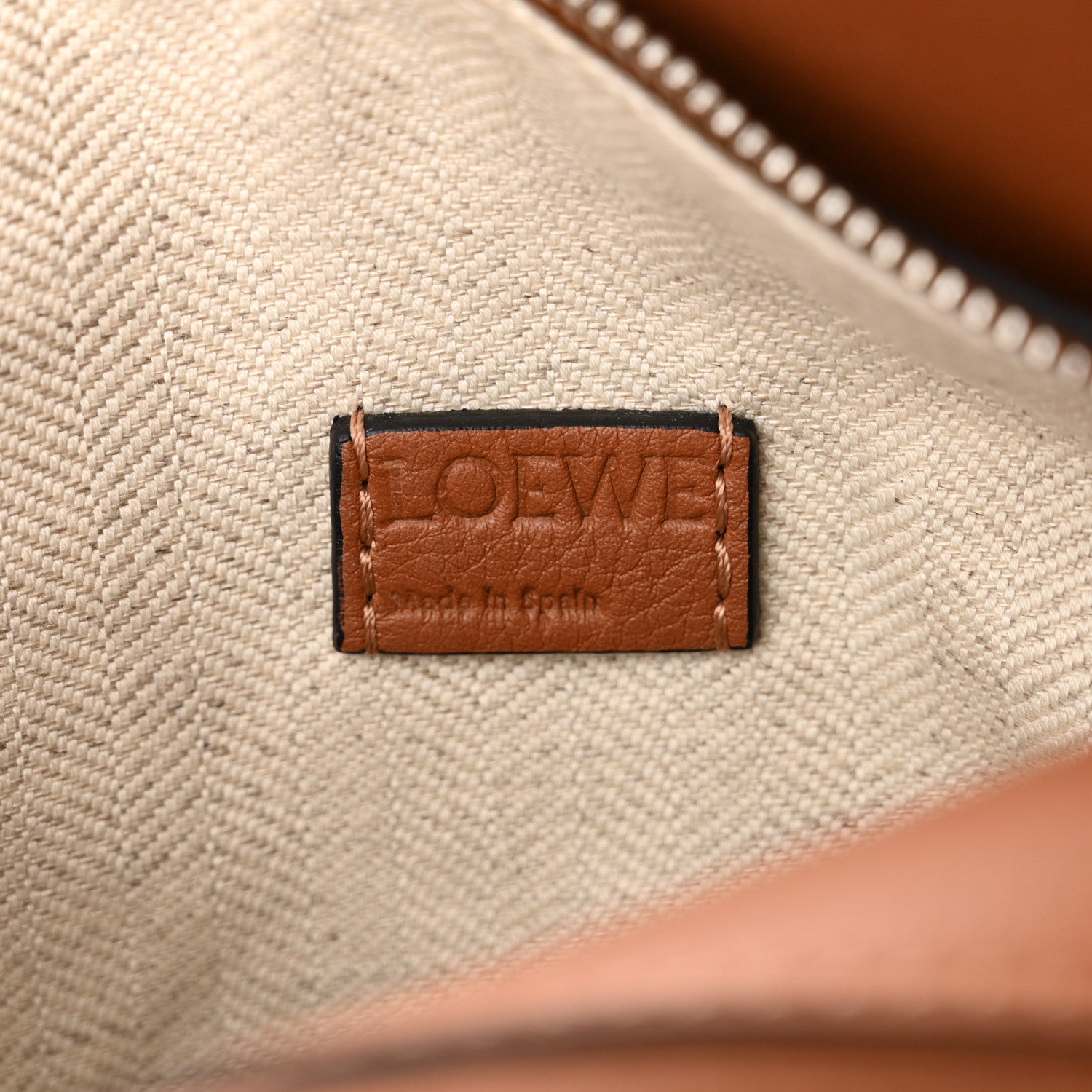 Loewe Calfskin Mini Puzzle Bag Tan 6 of 12
