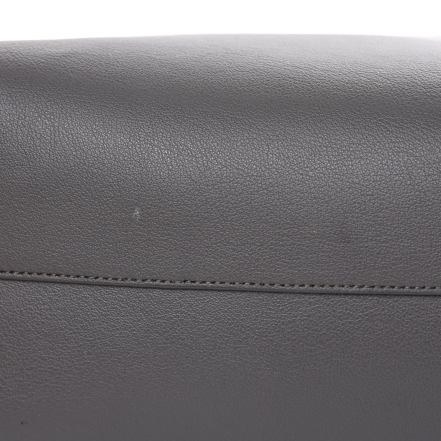 Calfskin Large Shopping Tote Earth