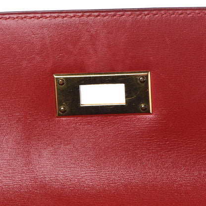 Hermes Box Kelly Retourne 28 Rouge Vif 21 of 41