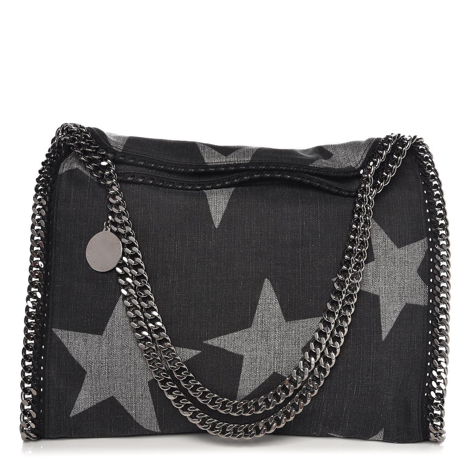 Stella McCartney Denim Star Small Falabella Tote Black 1 of 11