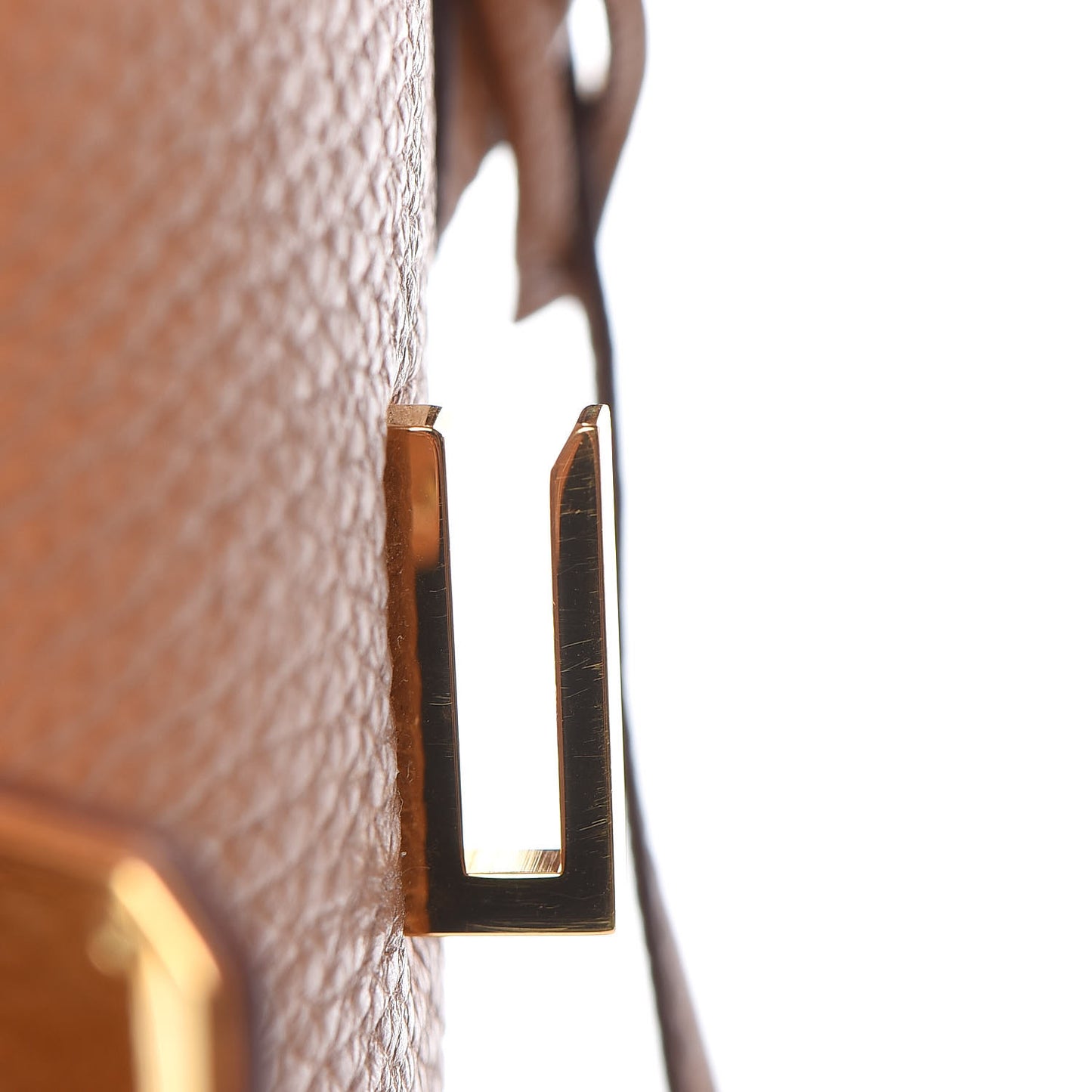 Taurillon Clemence Birkin 35 Gold