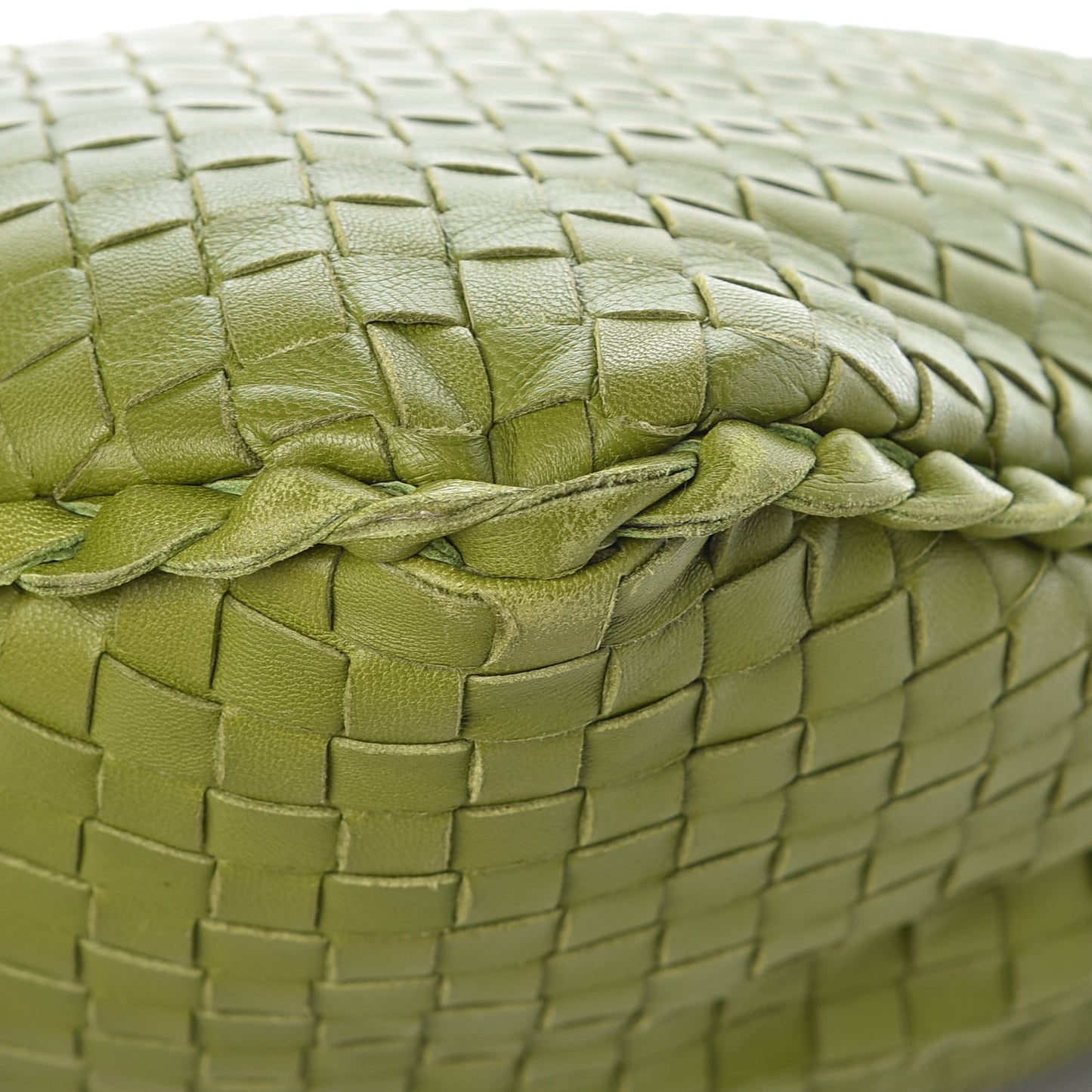 Nappa Intrecciato Large Veneta Hobo Assenzio