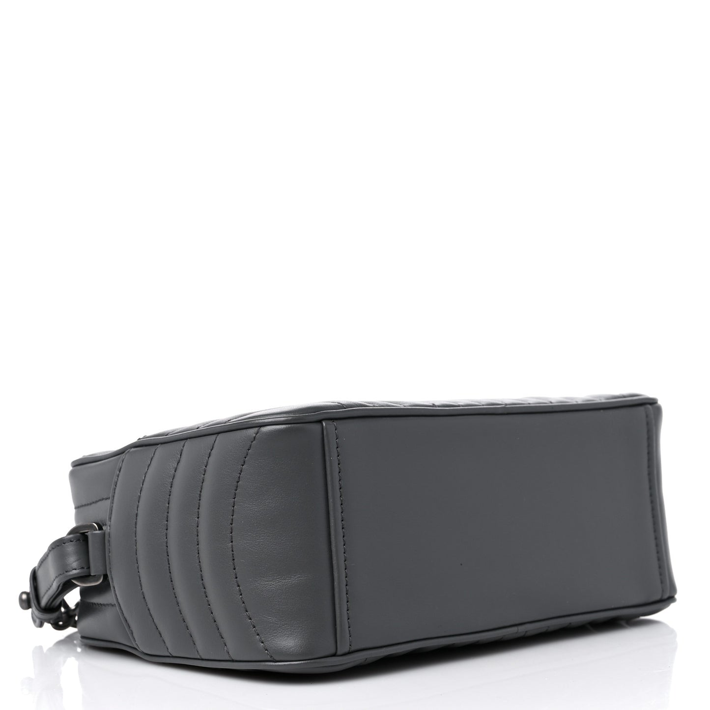 Soft Calfskin Diagramme Crossbody Bag Mercurio