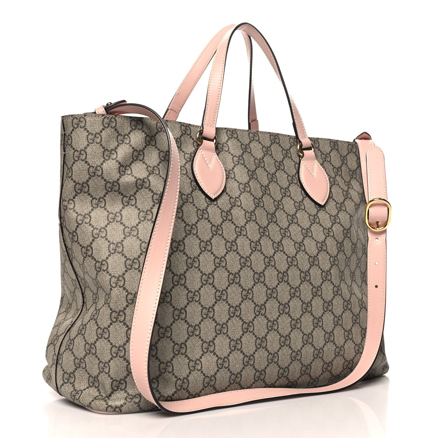 Gucci Soft GG Supreme Monogram Diaper Bag Pink 4 of 12