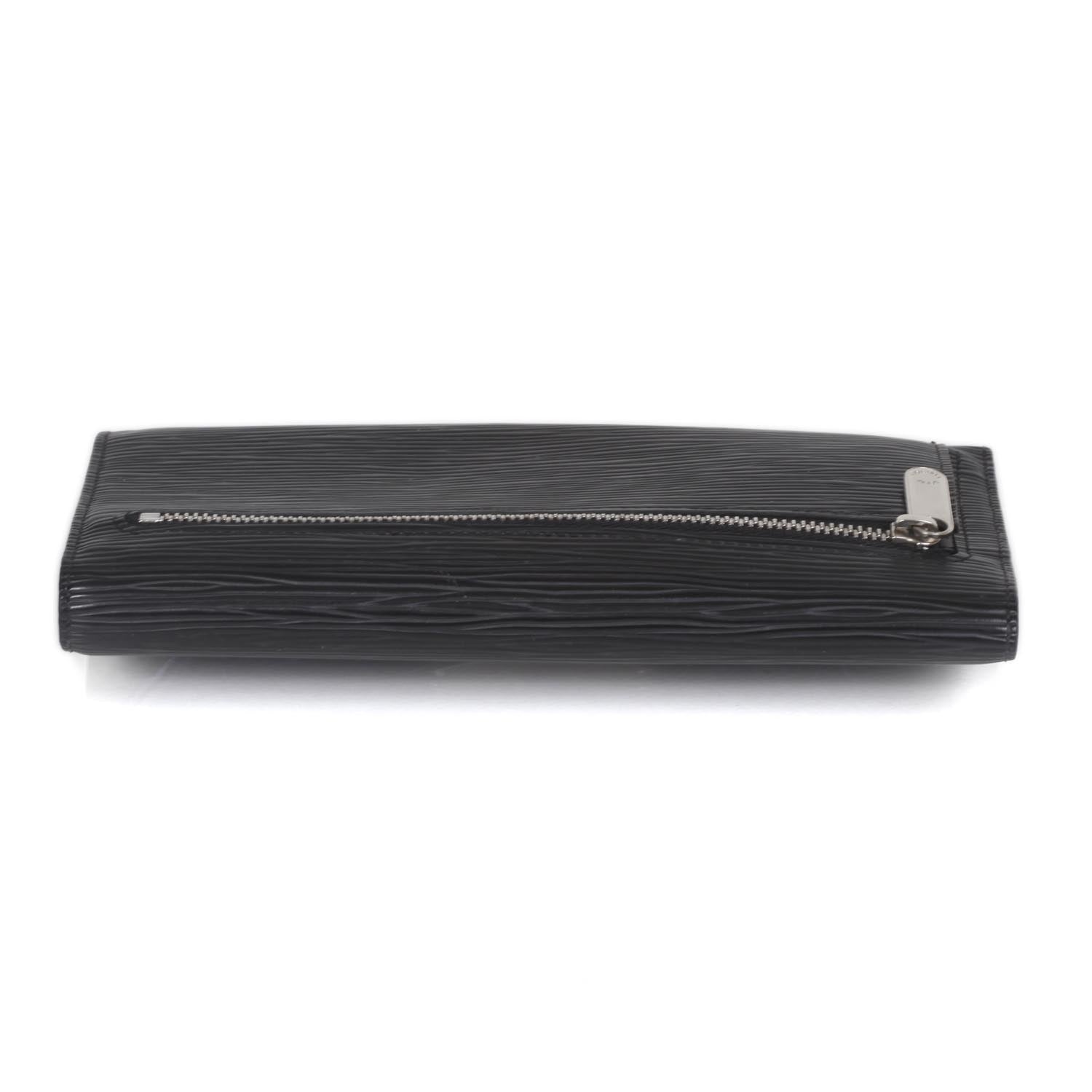 Louis Vuitton Epi Eugenie Wallet Black 4 of 13