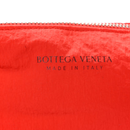 Bottega Veneta Paper Calfskin Intrecciato Stretch Cassette Bright Red 7 of 10