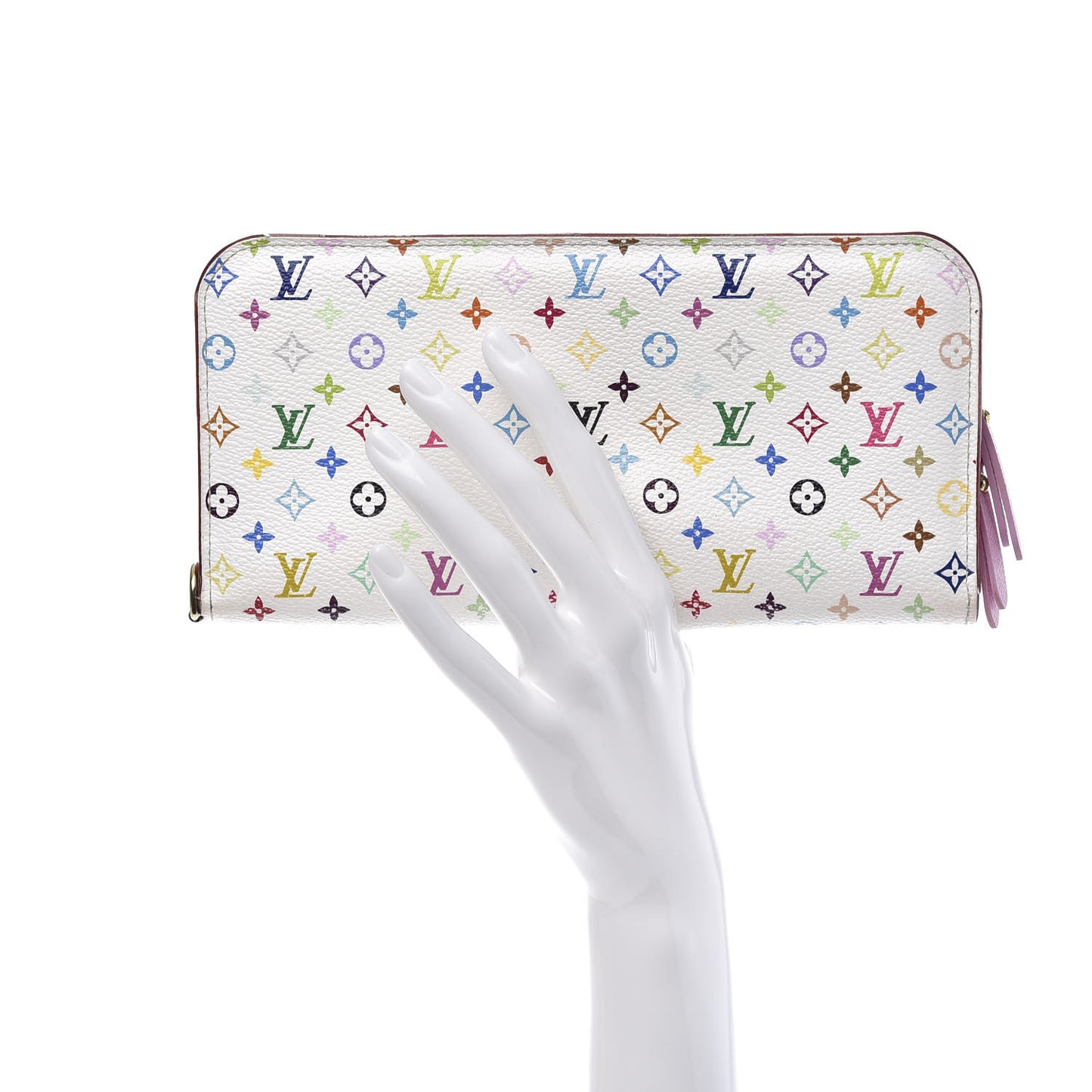Monogram Multicolor Insolite Wallet White Litchi