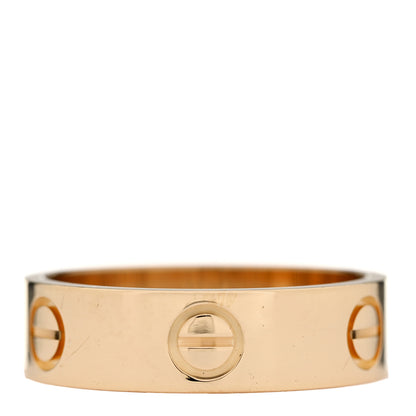Cartier 18K Yellow Gold 5.5mm LOVE Ring 55 7.25 3 of 5