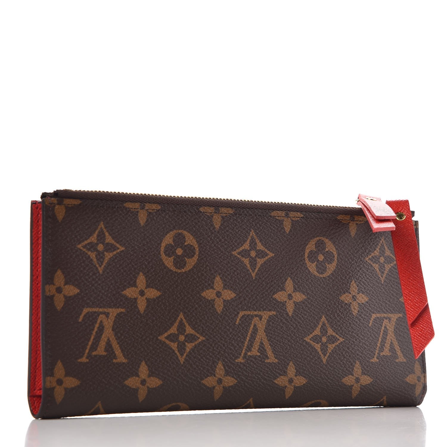 Louis Vuitton Monogram Adele Wallet Coquelicot 3 of 8