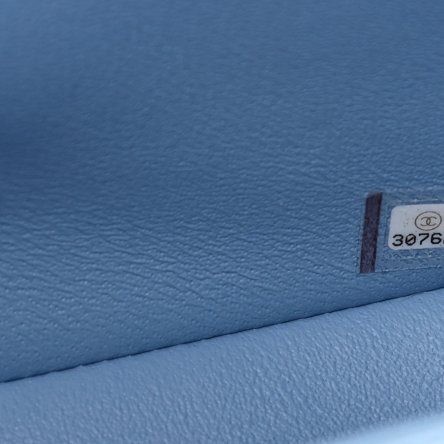 Chanel Lambskin Quilted Mini Rectangular Flap Light Blue 6 of 13