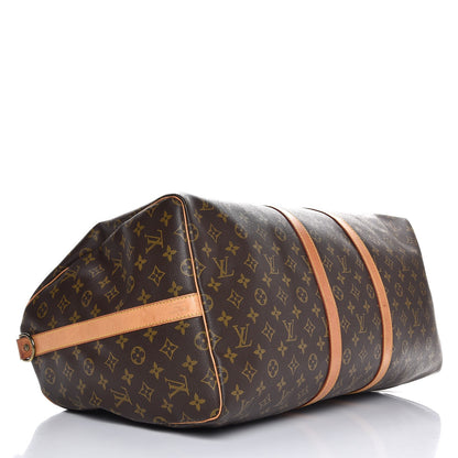 Louis Vuitton Monogram Keepall Bandouliere 55 4 of 15