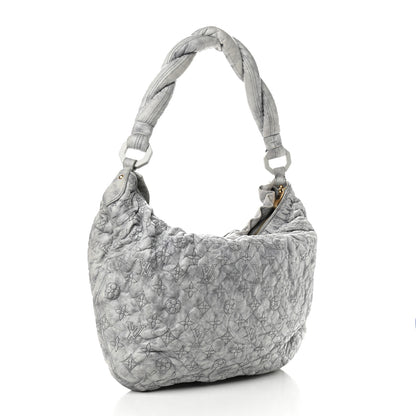 Louis Vuitton Lambskin Olympe Nimbus GM Gris Perle 3 of 17