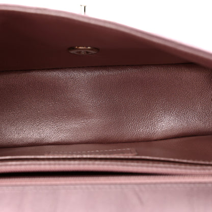 Chanel Metallic Calfskin Quilted Mini Rectangular Flap Pink 5 of 12