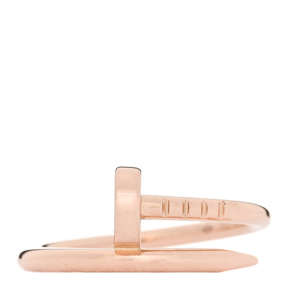 Cartier 18K Pink Gold Small Juste Un Clou Ring 47 4 1 of 5