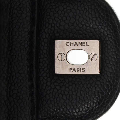Chanel Caviar Jumbo Single Flap Black 6 of 9