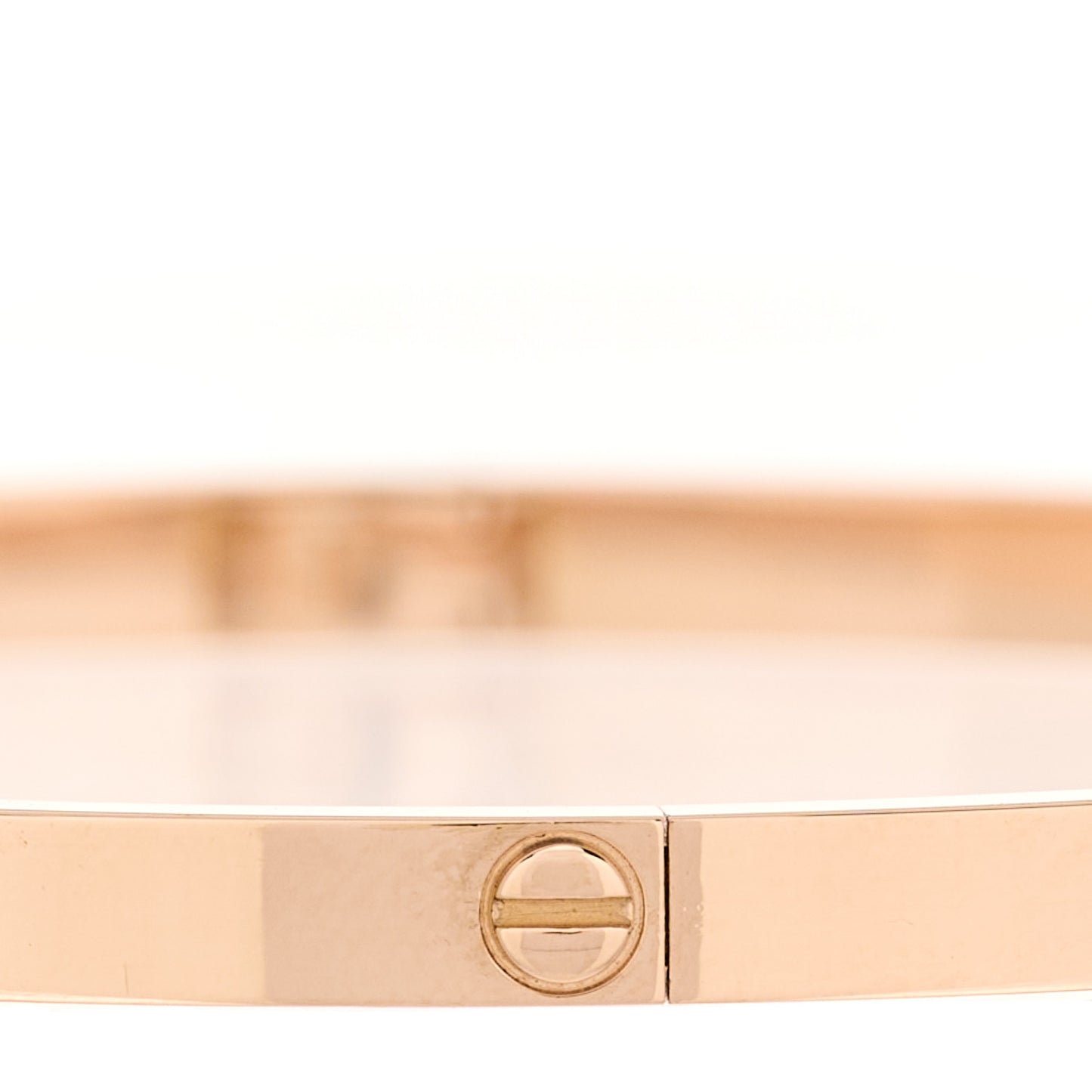 18K Pink Gold Small LOVE Bracelet 20